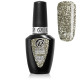 RobyNails Gel Polish Platinum Sparkle 241