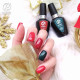 RobyNails Gel Polish Red Sparkle 240