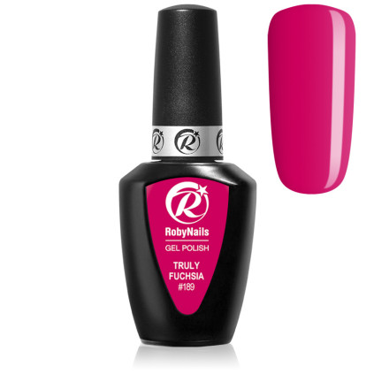 RobyNails Gel Polish Truly Fuchsia 189