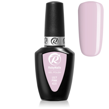 RobyNails Gel Polish Lily Pink 220