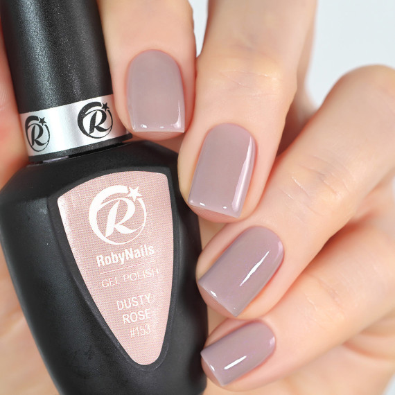 RobyNails Gel Polish Dusty Rose 153