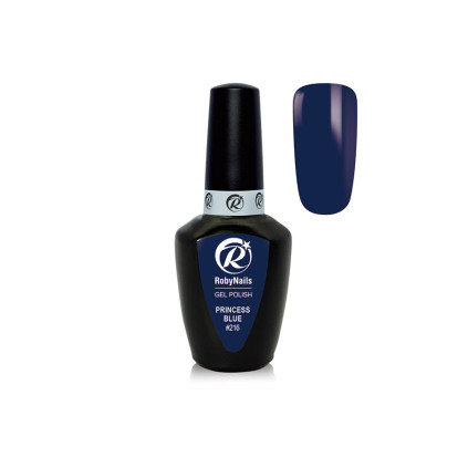 RobyNails Gel Polish Princess Blue 216