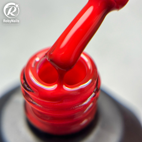 RobyNails Gel Polish Fire Red 296