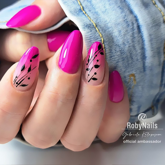 RobyNails Gel Polish Intrepid Magenta 188
