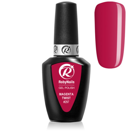 RobyNails Gel Polish Magenta Twist 297