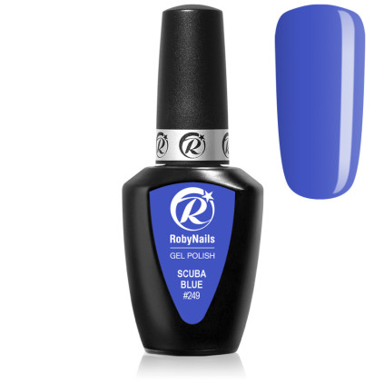 RobyNails Gel Polish Scuba Blue 249