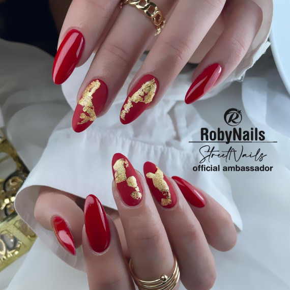 RobyNails Gel Polish Ginger Red 154