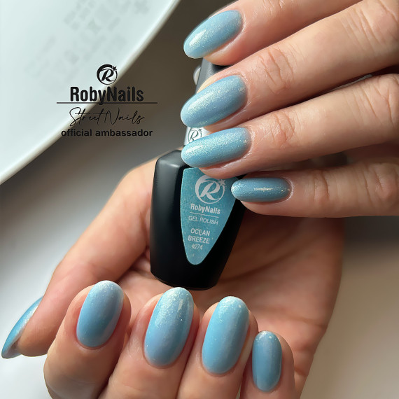 RobyNails Gel Polish Ocean Breeze 274