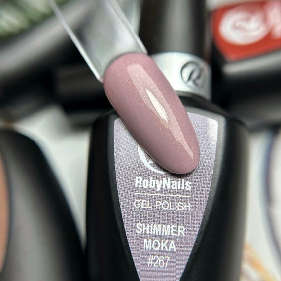 RobyNails Gel Polish Shimmer Moka 267