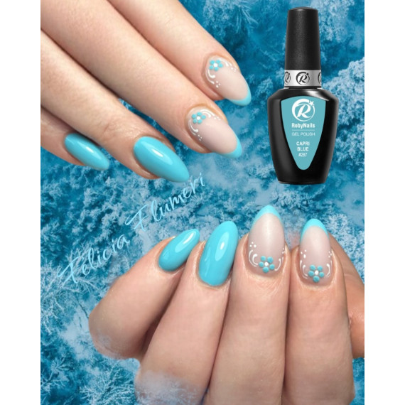 RobyNails Gel Polish Capri Blue 287