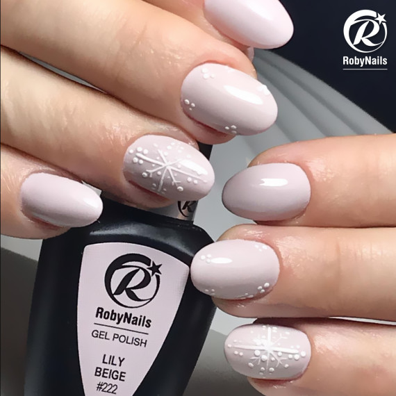RobyNails Gel Polish Lily Beige 222
