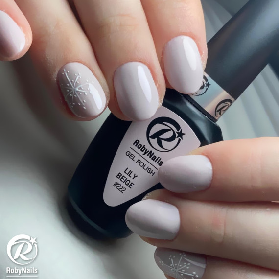 RobyNails Gel Polish Lily Beige 222