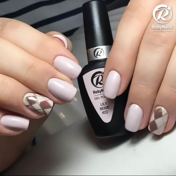 RobyNails Gel Polish Lily Beige 222