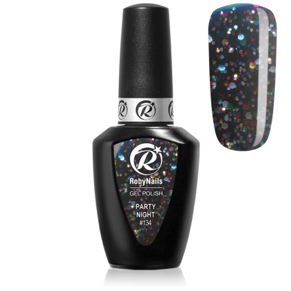RobyNails Gel Polish Party Night 134