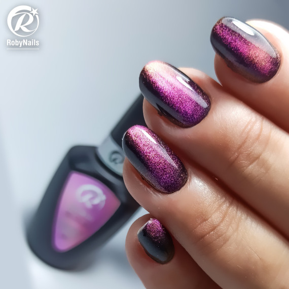 RobyNails Gel Polish 9D Magnet Fuchsia 501