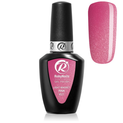 RobyNails Gel Polish Light Magnet Pink 521