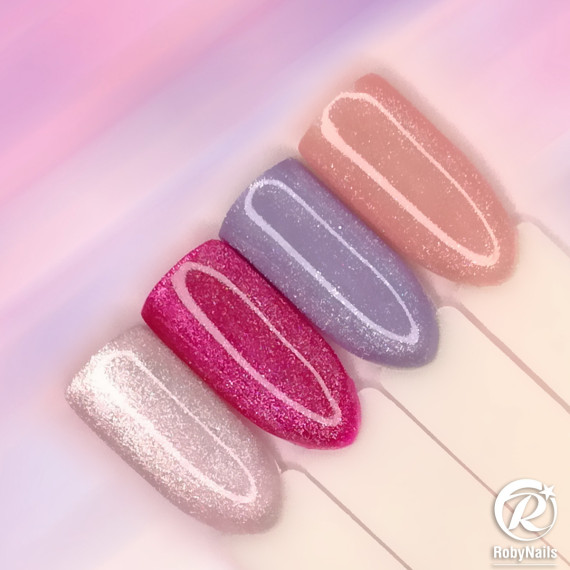 RobyNails Gel Polish Light Magnet Pink 521