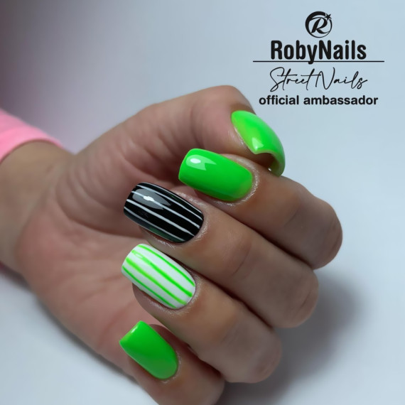 RobyNails Gel Polish Neon Green 160