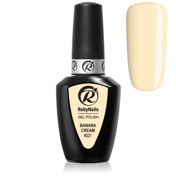 RobyNails Gel Polish Banana Cream 221