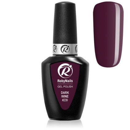 RobyNails Gel Polish Dark Wine 239