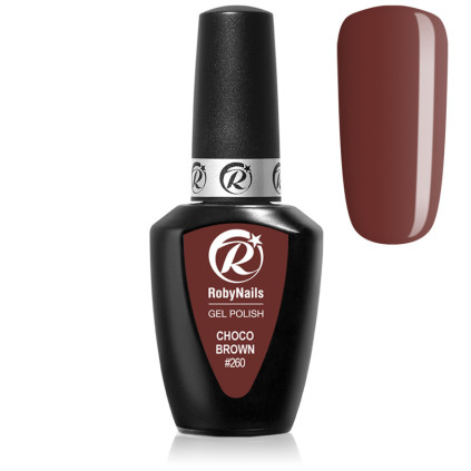 RobyNails Gel Polish Choco Brown 260