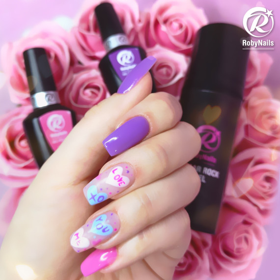 RobyNails Gel Polish Hot Violet 225