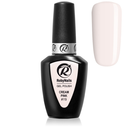 RobyNails Gel Polish Cream Pink 119