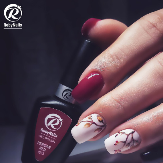 RobyNails Gel Polish Persian Red 213