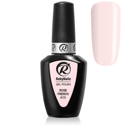 RobyNails Gel Polish Rose French 179