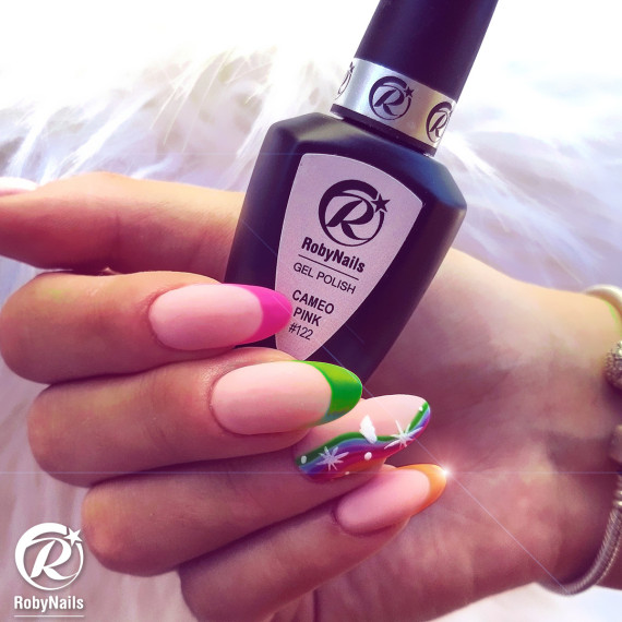 RobyNails Gel Polish Cameo Pink 122