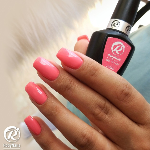 RobyNails Gel Polish Living Coral 218