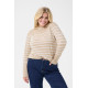 Kaffe Clizzy Striped Boatneck