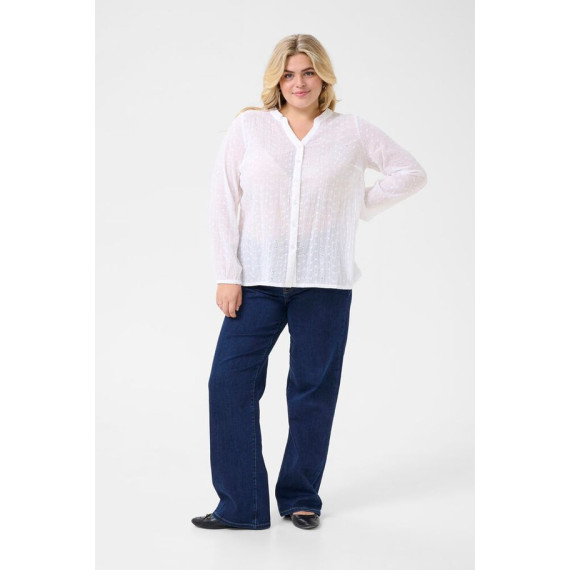 Kaffe Cmaia Shirt Chalk