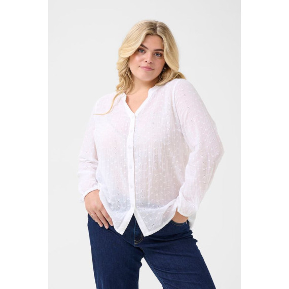 Kaffe Cmaia Shirt Chalk
