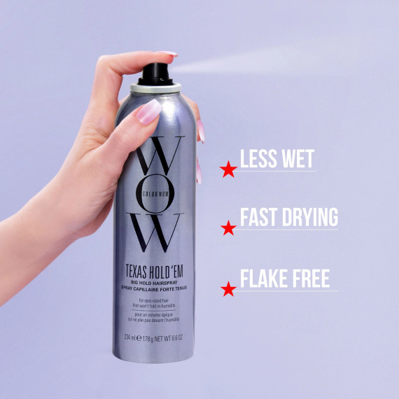 colorWOW Texas Hold em Big Hold Hairspray 234ml