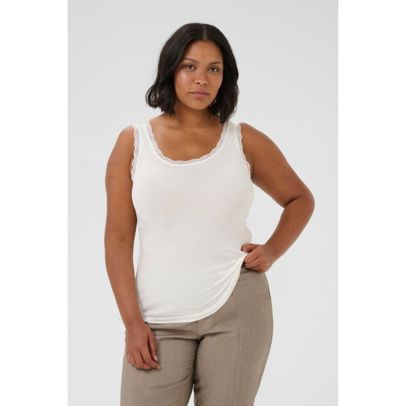 Kaffe Comia Top Chalk