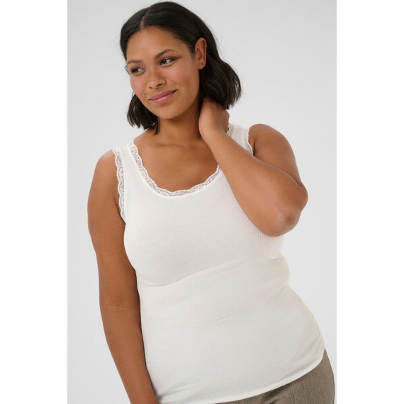 Kaffe Comia Top Chalk