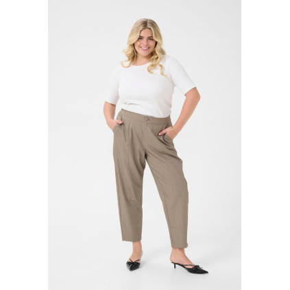 Kaffe Ctilda Cropped Pants Grey Melange