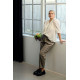 Kaffe Ctilda Cropped Pants Grey Melange