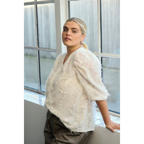 Kaffe Cparina Blouse Chalk
