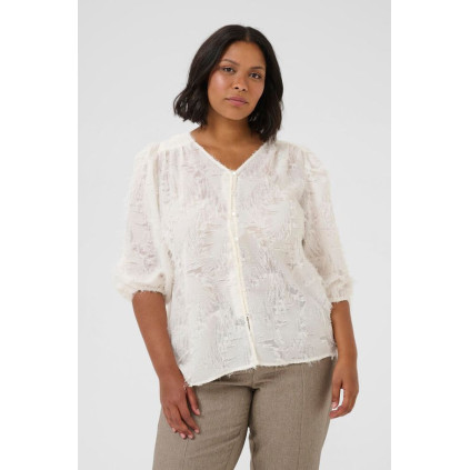 Kaffe Cparina Blouse Chalk