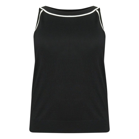 Kaffe Cmallie Knit Top Black
