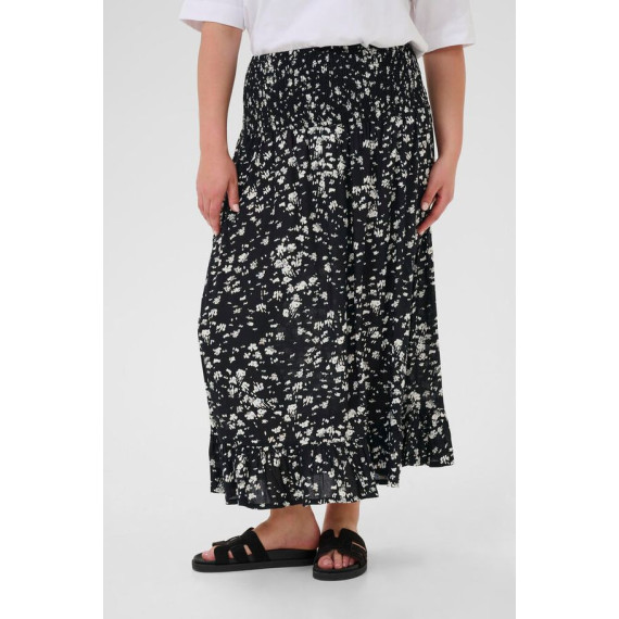 Kaffe Cbella Skirt Black/White