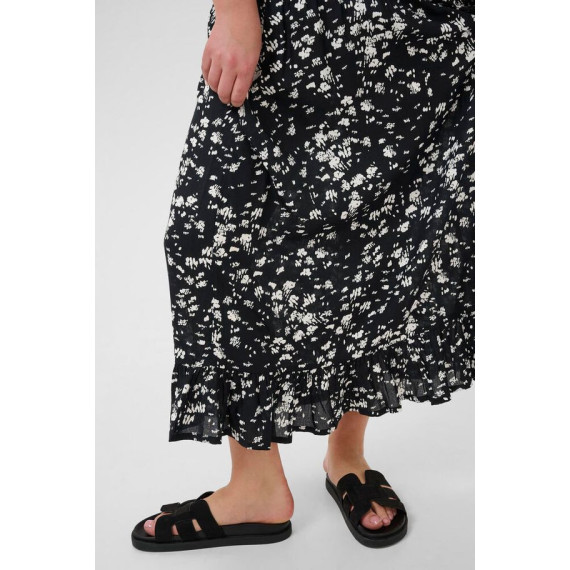 Kaffe Cbella Skirt Black/White