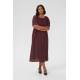 Kaffe Clisana Smock Dress Fudge