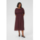 Kaffe Clisana Smock Dress Fudge