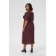 Kaffe Clisana Smock Dress Fudge