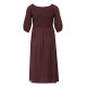 Kaffe Clisana Smock Dress Fudge