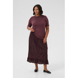 Kaffe Clizzy Boatneck PO -s.s. Fudge