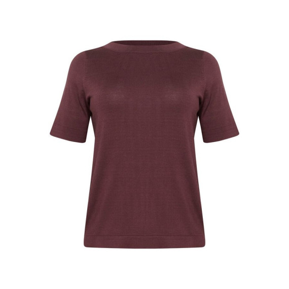 Kaffe Clizzy Boatneck PO -s.s. Fudge